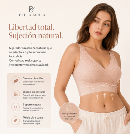 BellaMulia™ Sculpt | Sujetador Sin Aros de Alta Sujeción