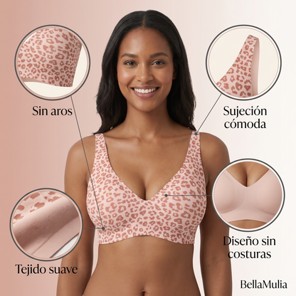BellaMulia™ Sculpt | Sujetador Sin Aros de Alta Sujeción