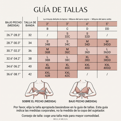 BellaMulia™ Sculpt | Sujetador Sin Aros de Alta Sujeción