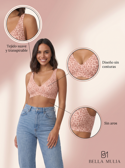 BellaMulia™ Sculpt | Sujetador Sin Aros de Alta Sujeción