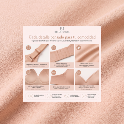 BellaMulia™ Sculpt — Sujetador Sin Aros